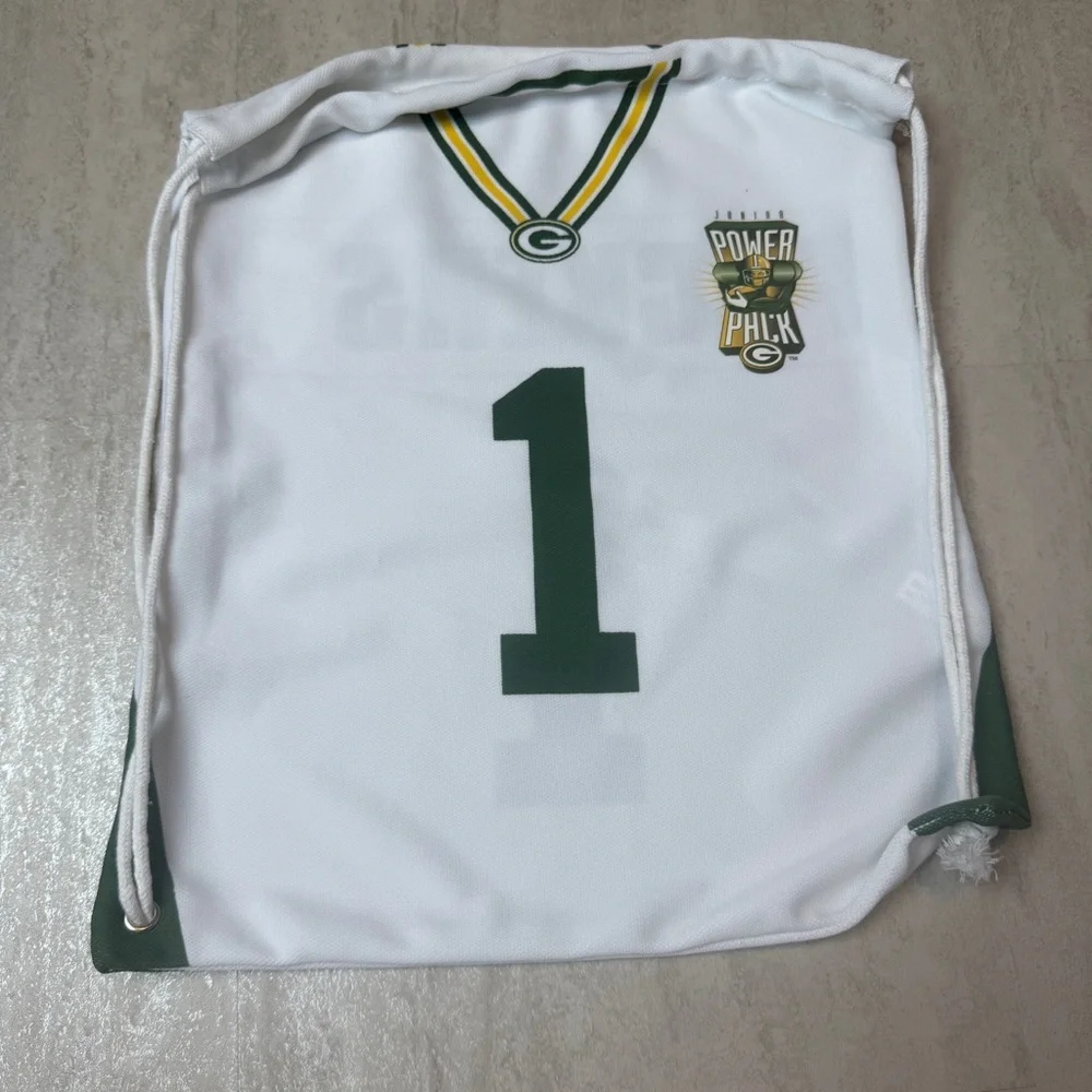 Green Bay Packers Drawstring Bag Micah Parsons cinch sak